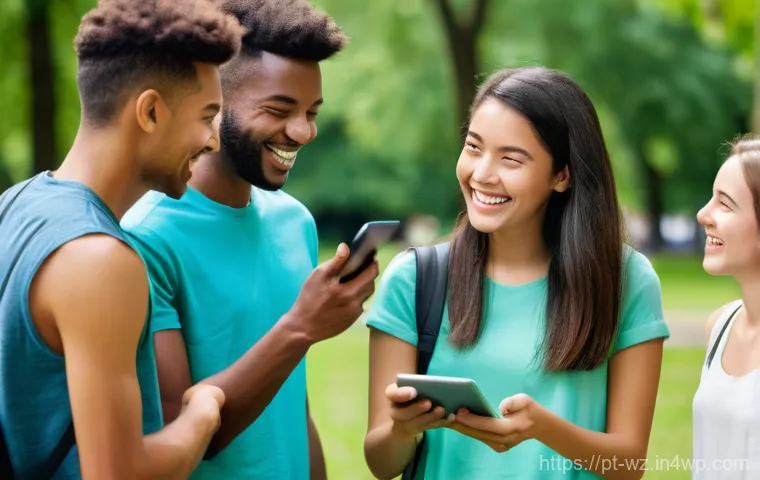 MVP 개발에서의 성과 측정 지표 - **Prompt: Engaging with a Seamless Digital Experience**
A diverse group of young adults, aged 15... MVP 개발에서의 성과 측정 지표 - **Prompt: Engaging with a Seamless Digital Experience**
A diverse group of young adults, aged 15...